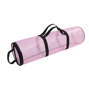 Bothyi - Bolsa De Almacenamiento De Papel De Regalo Navideño Duradera Con Organizador De Papel De Regalo Con Cremallera Rosa 80Cm