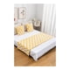 thumbnail image 1 of Piecera de Cama Peluda 2 Plazas - Arte Geometrico Amarillo, 1 of 3