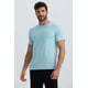 thumbnail image 2 of Polera Hombre Básica Con Bolsillo Celeste, 2 of 4