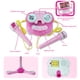 thumbnail image 3 of Máquina de karaoke para niños con micrófonos dobles, soporte ajustable, juego de música, reproductor de karaoke, juguetes, regalo para niña, 3 of 8