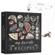 thumbnail image 1 of Elegante Organizador De Recetas Negro Con Fruta Y Queso, 1 of 9
