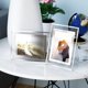 thumbnail image 5 of Picture Frames Komimaci - Marco de fotos de cristal (4 x 6 pulgadas), acabado plateado, 5 of 7