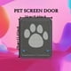 thumbnail image 2 of Pet Dog Cat Screen Door, Pet Screen Door Protector For Sliding Door, Sliding Screen Dog Door With Magnetic Flap For Exterior Doors, 2 of 5