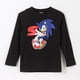 thumbnail image 1 of Polera Manga Larga Niño Personaje Negro Sonic, 1 of 4
