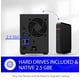 thumbnail image 5 of NAS BUFFALO LinkStation SoHo 720 de 4 TB, 2 bahías, 2.5 GbE, 5 of 9