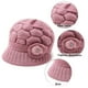 thumbnail image 3 of Gorro de invierno con ala de punto cálido, 3 of 5