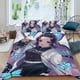 thumbnail image 2 of Kochou Shinobu Conjunto de sábanas temático, trío de piezas, cómodo y amigable con la piel, diseño único, regalo de decoración para el hogar para familiares, amigos y fans, 90 cm * 190 cm, 2 of 6