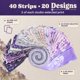 thumbnail image 3 of Tela NEEDLES QUILT STUDIO Paquete de tiras 2,5" x 112 cm, 3 of 8