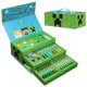 thumbnail image 1 of Set de arte Minecraft para niños, para colorear y dibujar con más de 40 suministros, 1 of 7