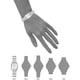 thumbnail image 2 of Pulsera Watch Para Mujer Tono Plateado Resistente Al Agua Hasta 30 M, 2 of 3