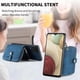 thumbnail image 3 of Funda Tipo Cartera con Correa Cruzada para Samsung Galaxy A12 5G Protección Contra Golpes Azul, 3 of 5