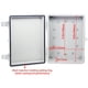thumbnail image 4 of Caja eléctrica Otdorpatio impermeable IP67 de ABS 22 x 17 x 11 cm, 4 of 6