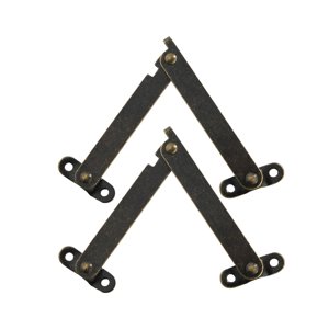 Bothyi - Bisagras De Soporte Plegables Para Tapa, Puntal De Elevación Para Armario, Joyeros, 145X31Mm, 2 Piezas