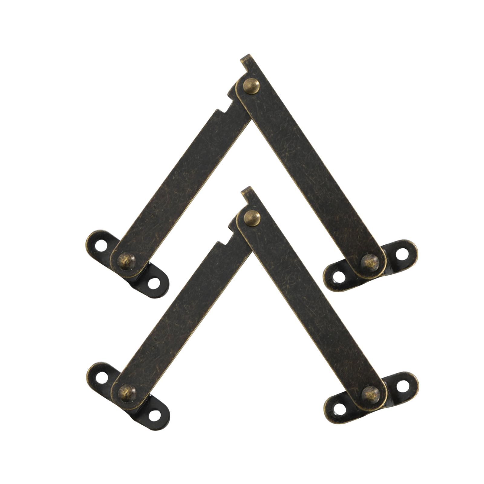 Bothyi - Bisagras De Soporte Plegables Para Tapa, Puntal De Elevación Para Armario, Joyeros, 145X31Mm, 2 Piezas