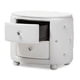 thumbnail image 3 of Mesita de noche Baxton Studio Davina Hollywood Glamour White, 3 of 6
