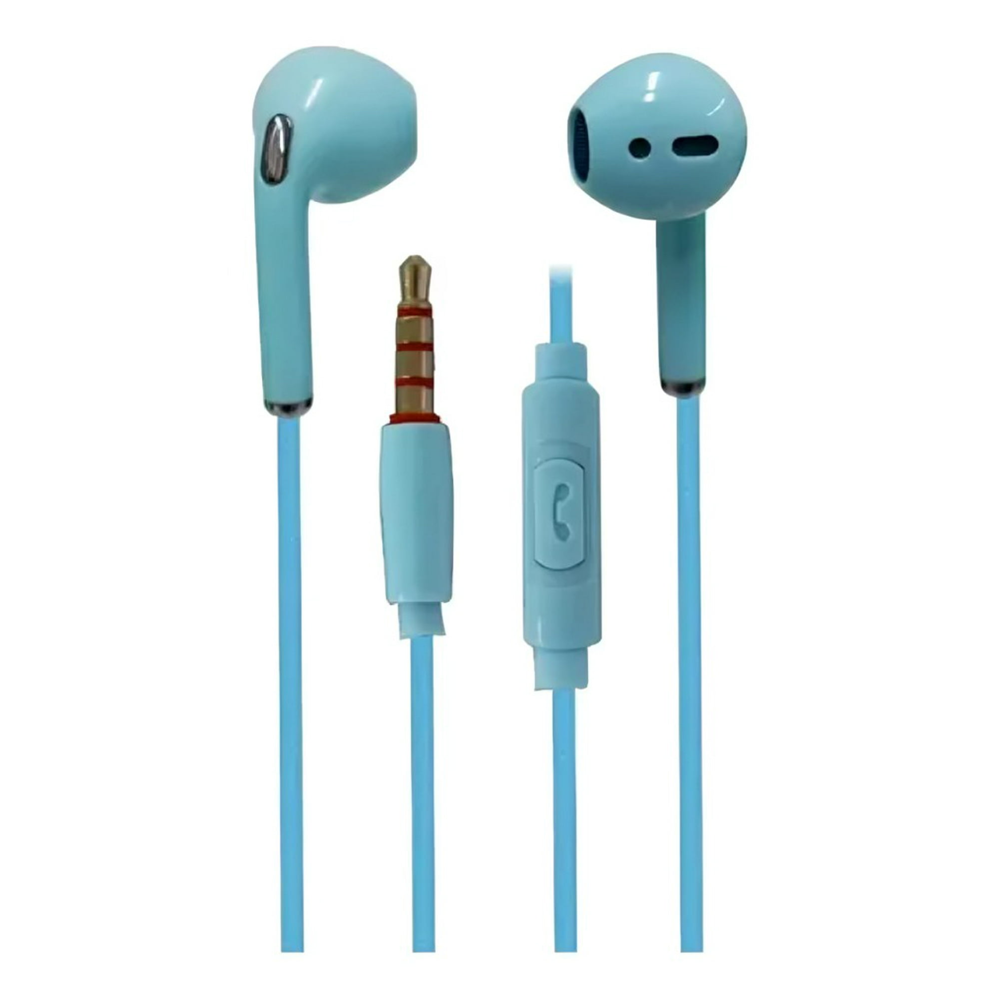 Genérico - Audifono In-ear U19 Con Micrófono En Color Celeste