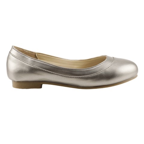 Ballerina New Walk Brillante Plateada