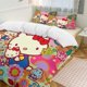 thumbnail image 1 of Hello Kitty 3-Piece Twin Bed Set - Includes 1 Single Comforter And 2 Pillowcases Bedding - Fade Resistant Microfiber - Hello Kitty, 1 of 4