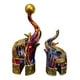 thumbnail image 1 of Set 2 Figura Decorativa Elefante Graffiti Colorido Hogar Jhn, 1 of 3