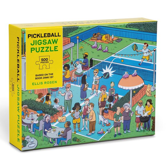 Rompecabezas Union Square & Co. Pickleball, 500 piezas
