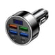 thumbnail image 3 of Cargador De Coche Con Salida USB, 4 Puertos USB + 2 Puertos PD, Pantalla Digital Para Todoterrenos De 12 V Y 24 V, 3 of 5