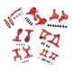 thumbnail image 4 of Juego De Dirección RC Para Tamiya TT02 1/10 RC Flat Sports Car Vehicle DIY Assembly, 4 of 5
