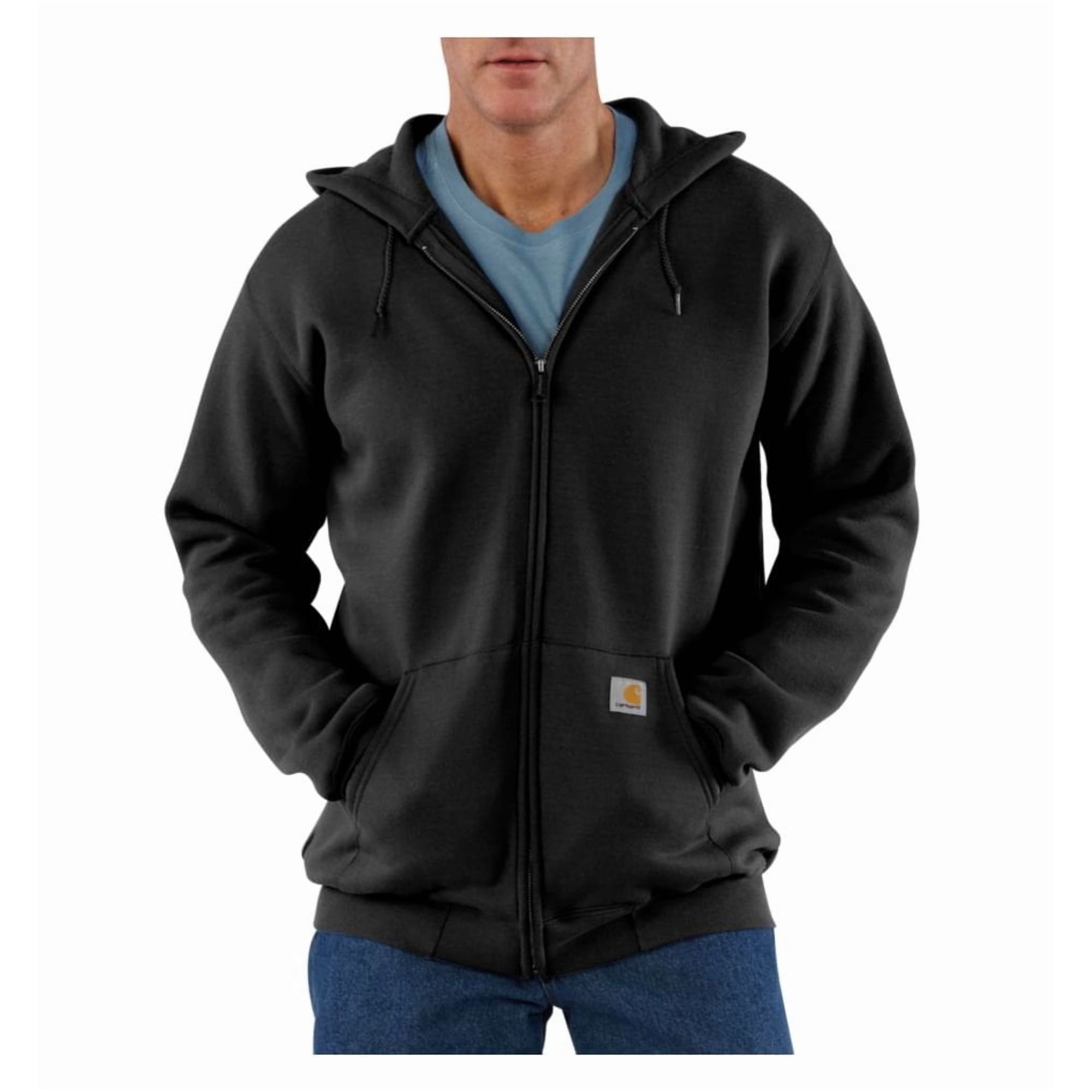 Sudadera Carhartt Loose Fit De Peso Medio Con Cremallera Completa Para Hombre