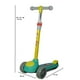 thumbnail image 3 of Monopatín Scooter Niños Verde Amarillo, 3 of 7
