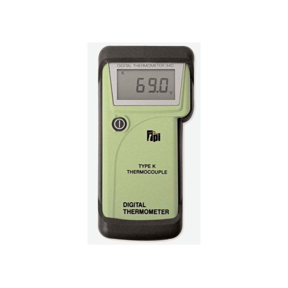 Termómetro TPI resistente al agua tipo K -40 a 650 °C