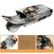 thumbnail image 3 of Funda doble para gafas Fintie Cloudy Marble de piel vegana, 3 of 3