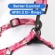 thumbnail image 4 of Arnés para perros Pawtitas, reflectante, ajustable, S, camuflaje, rosa, 4 of 8