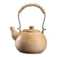 thumbnail image 3 of Tetera de té japonesa, tetera de hojas sueltas, tetera de cerámica tradicional para amantes del té de interior, regalo para el Día de San Valentín, 3 of 5