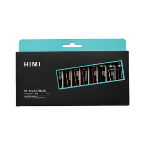 Tubos De Pintura Acrílica Himi, 12Ml/24Colores