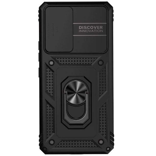 Estuche GANGXUN para Samsung Galaxy A72 4G/5G, soporte giratorio 360°, estilo mecánico y magnético