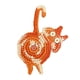 thumbnail image 4 of Bonito Posavasos Para Bebidas De Café Y Té, Posavasos Para Bebidas De Mesa, Decoración Naranja, 4 of 5