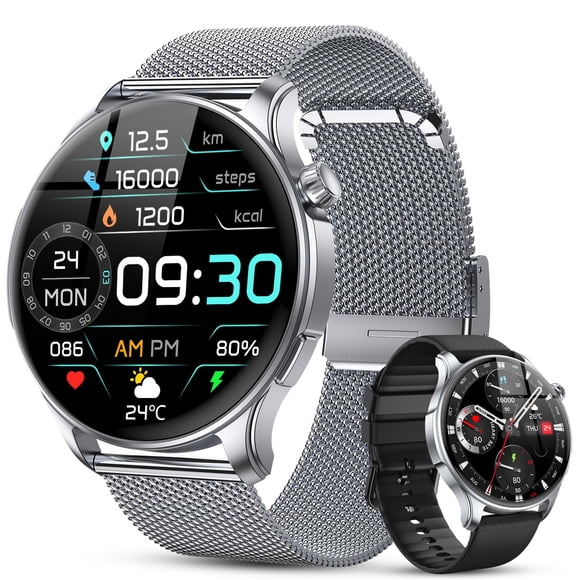 Reloj Inteligente Oiviato 1.43" AMOLED Resistente al Agua para Fitness