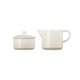 thumbnail image 2 of Set Lechero + Azucarero Le creuset blanco, 2 of 2