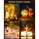 thumbnail image 3 of Guirnalda de luces solares Brightown, 66 pies, 200 LED, 8 modos, paquete de 2, 3 of 8