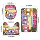 thumbnail image 3 of Juego de Alfombras de Baño Desmarcar Bubu y los Pequeños Búhos 3 Piezas, 3 of 6