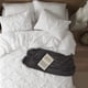 thumbnail image 3 of Juego de edredón Bedsure White King Size, juego de cama de 7 piezas, 3 of 8