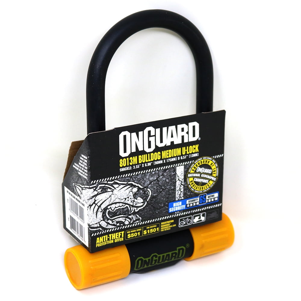 Candado Onguard Llave U-lock Bulldog Medium 90x175mm