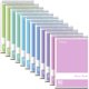 thumbnail image 1 of Bloc de notas Steno Alitte 15 × 23 cm, paquete de 12 colores pastel, 1 of 6