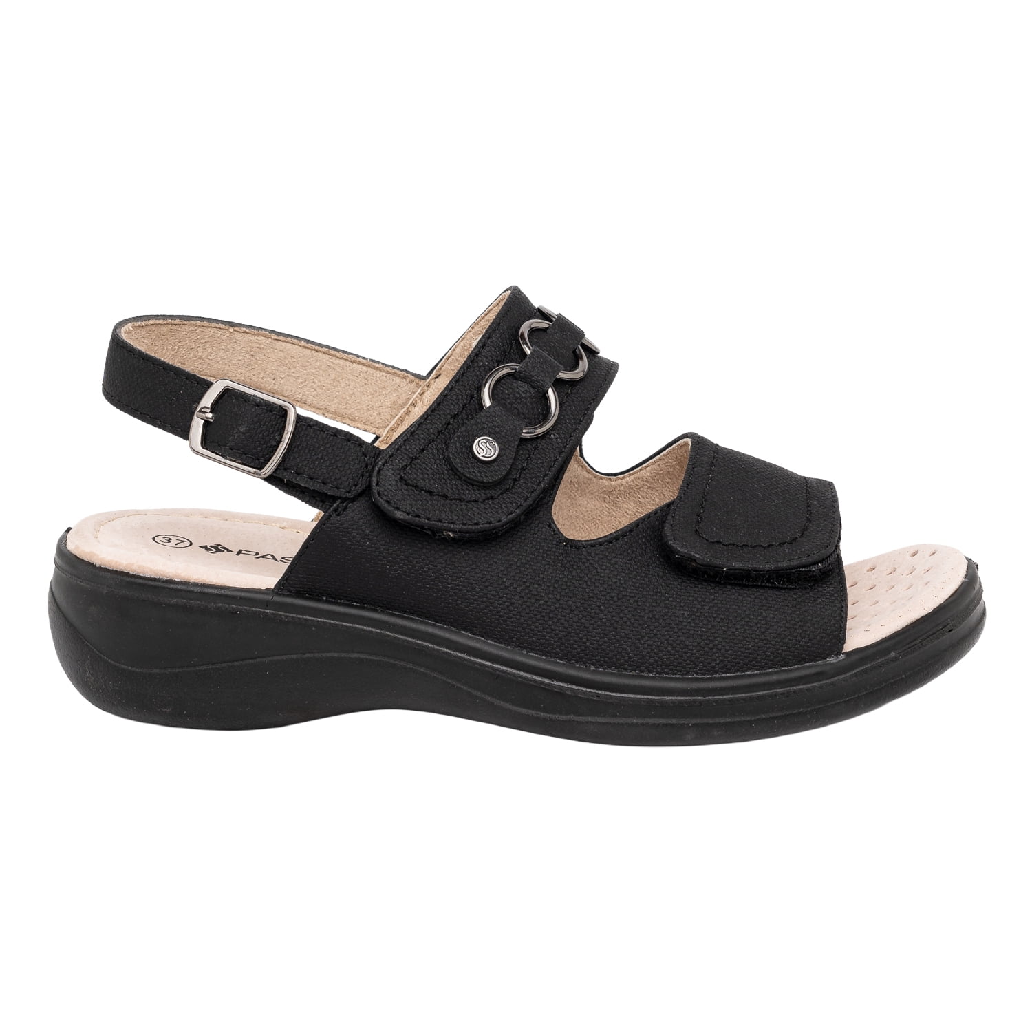 Sandalia Eyre Negro Passer