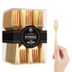thumbnail image 1 of Tenedor desechable dorado Exquisite de 10 cm – paquete de 500 unidades, 1 of 7