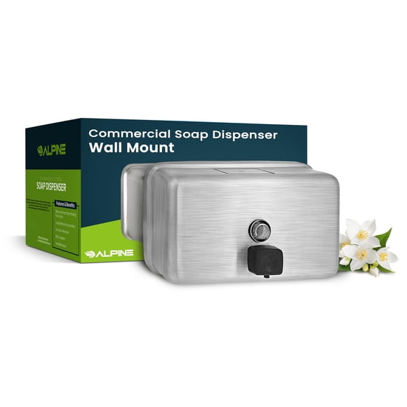 Dispensador de jabón Alpine Commercial de pared de 1200 ml