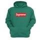 thumbnail image 1 of Polerón Canguro Supreme Verde Aguamarina Talla M Unisex, 1 of 2