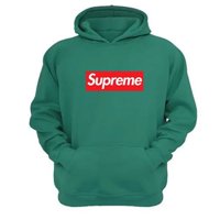 Genérico - Polerón Canguro Supreme Verde Aguamarina Talla M Unisex