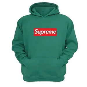 Genérico - Polerón Canguro Supreme Verde Aguamarina Talla L Unisex