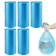 thumbnail image 1 of Bolsas de basura pequeñas con asa para oficina, cocina y dormitorio. Bolsas de basura resistentes, portátiles y coloridas. 100 unidades., 1 of 5