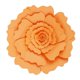 thumbnail image 1 of diy flores de papel arte de la pared telón de fondo decoración banquete de boda photobooth naranja, 1 of 5